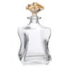 Milano Two-Tone Bottle with Flower-Shaped Lid