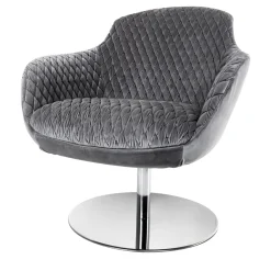 Miley Armchair Silver Base