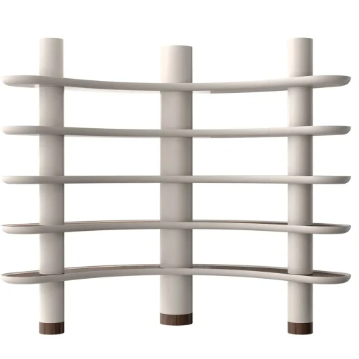 MINA A140 Greige Bookcase