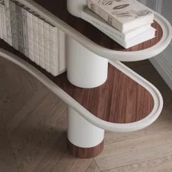 MINA A140 Greige Bookcase