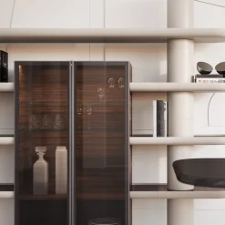 Mina Int2 White & Eucalyptus Modular Wall Unit