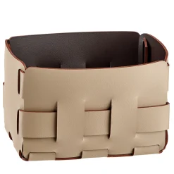 Mini Bottega Cappuccino/Chocolate Basket by Ekaterina Borovkova