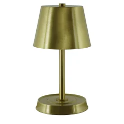 Mini Me Gold Finish Rechargeable Table Lamp