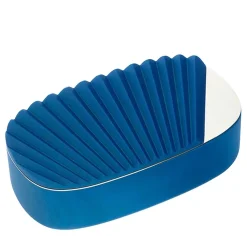 Mini Portrait Blue Oval Jewelry Box