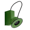 Minibox Green Wall Lamp