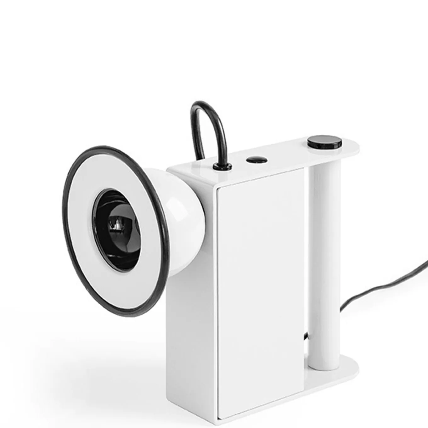 Minibox White Table Lamp