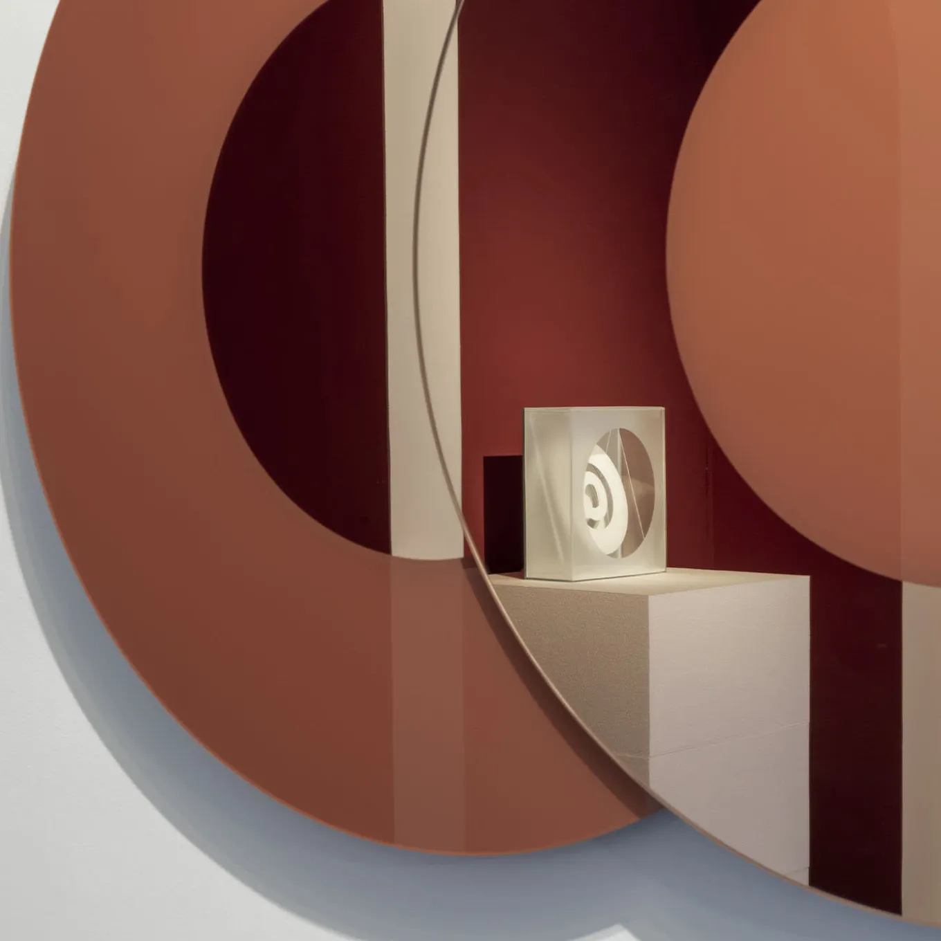 Minima Big Pink Wall Mirror