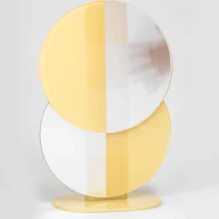 Minima Small Yellow Table Mirror