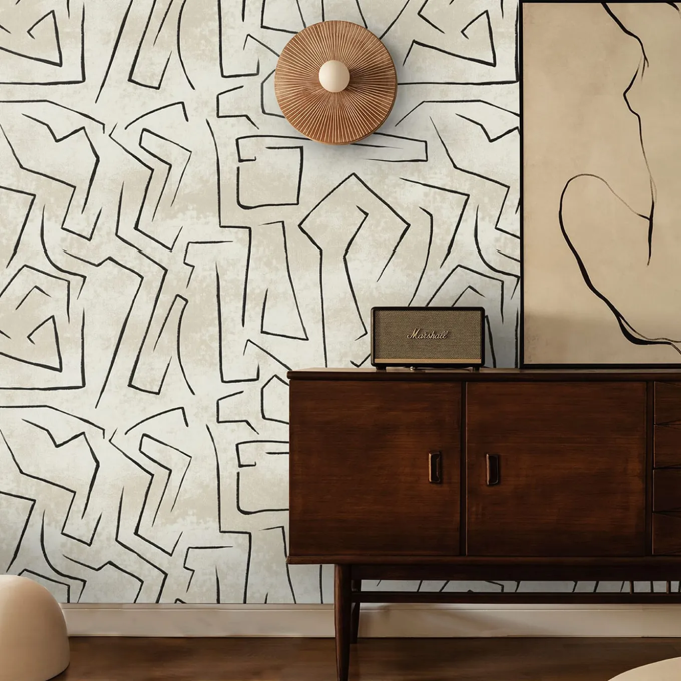 Minimal Design Art Wallpaper