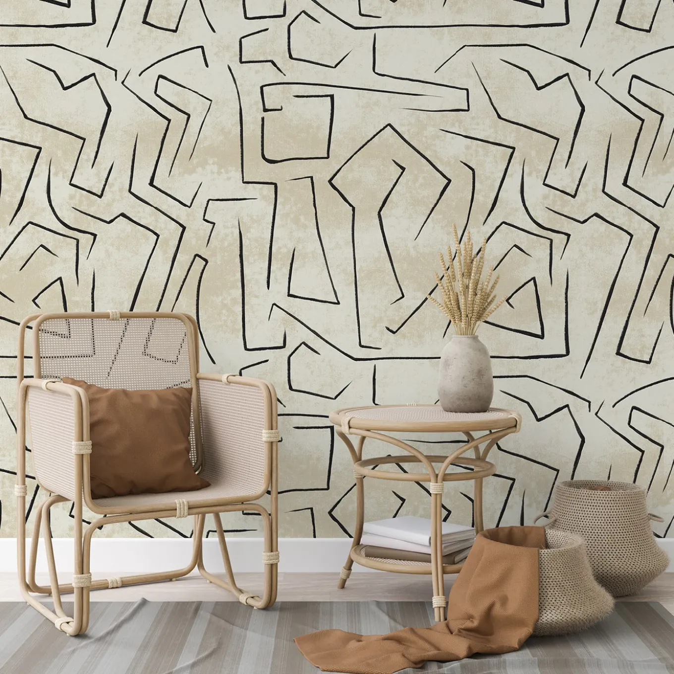 Minimal Design Art Wallpaper