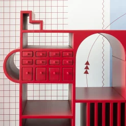 Minuti Wunderkammer Bookcase Limited Edition by Livia Stacchini