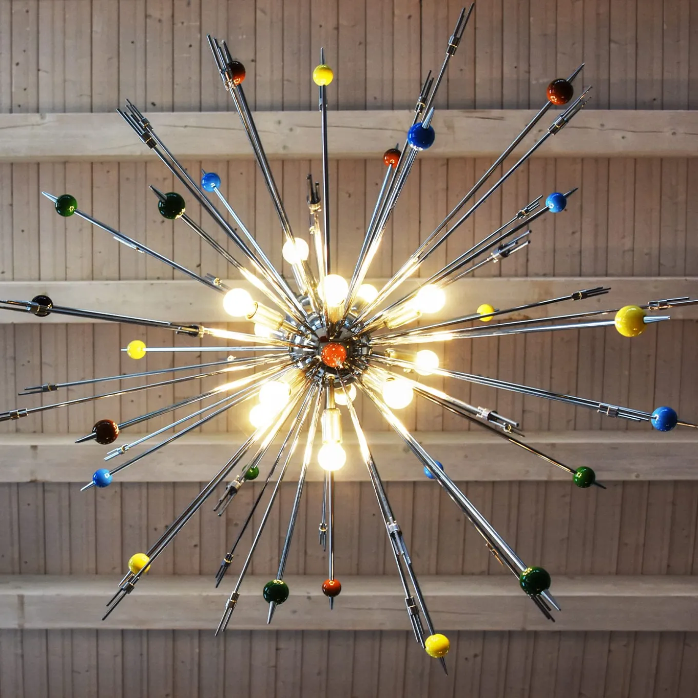 MIR chandelier by Roberto Fiorato