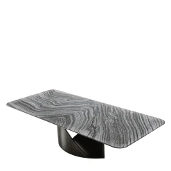 Mirage Marble Top Rectangular Table by Castello Lagravinese Studio