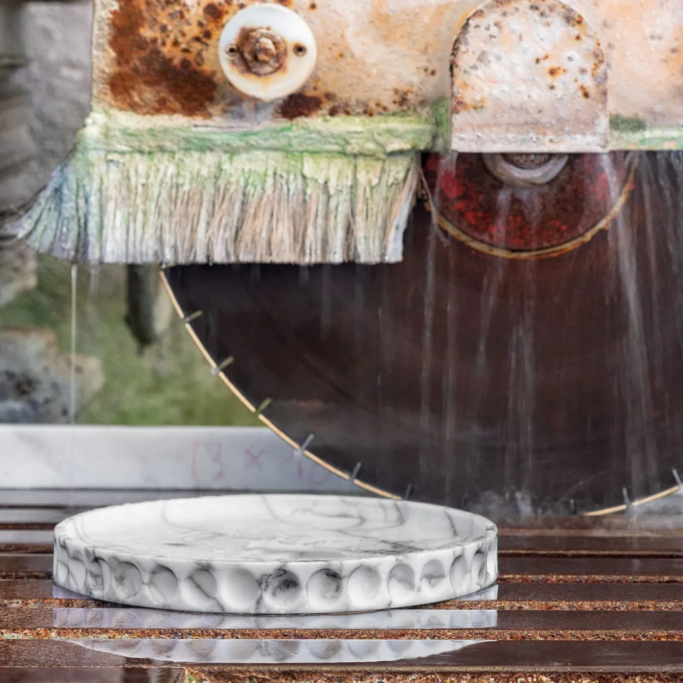 Mirage White-Marble Vide Poche #1