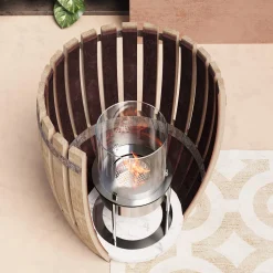 Mise En Rose Bio-Fireplace