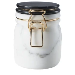 Miss Marble Jar in Arabescato Marble by Lorenza Bozzoli