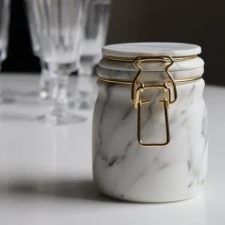 Miss Marble Jar in Calacatta Marble by Lorenza Bozzoli