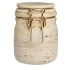 Miss Marble Travertino jar