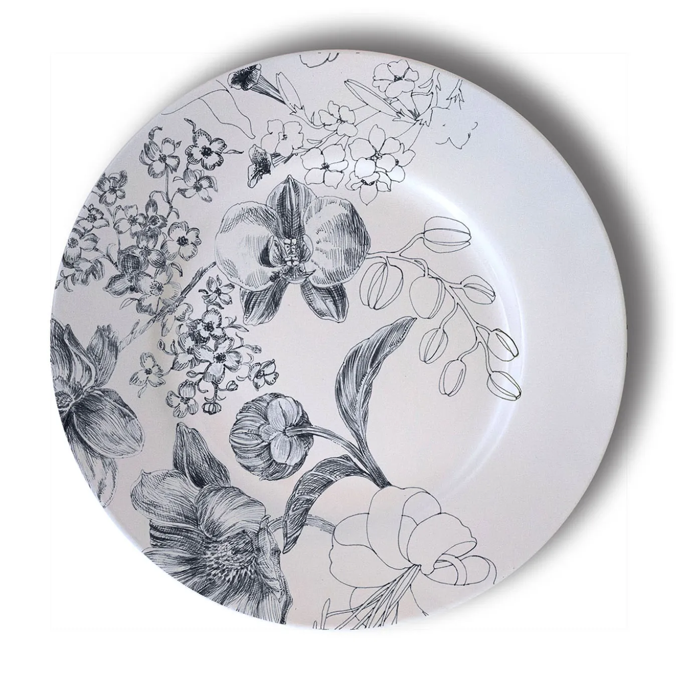 Mix & Match Set of 6 Polychrome Dessert Plates