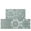 Mix Opale Sage-Green Set of 24 Square Tiles