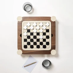 Mocambo Chess Draughts Game Set Design by Simone Fanciullacci