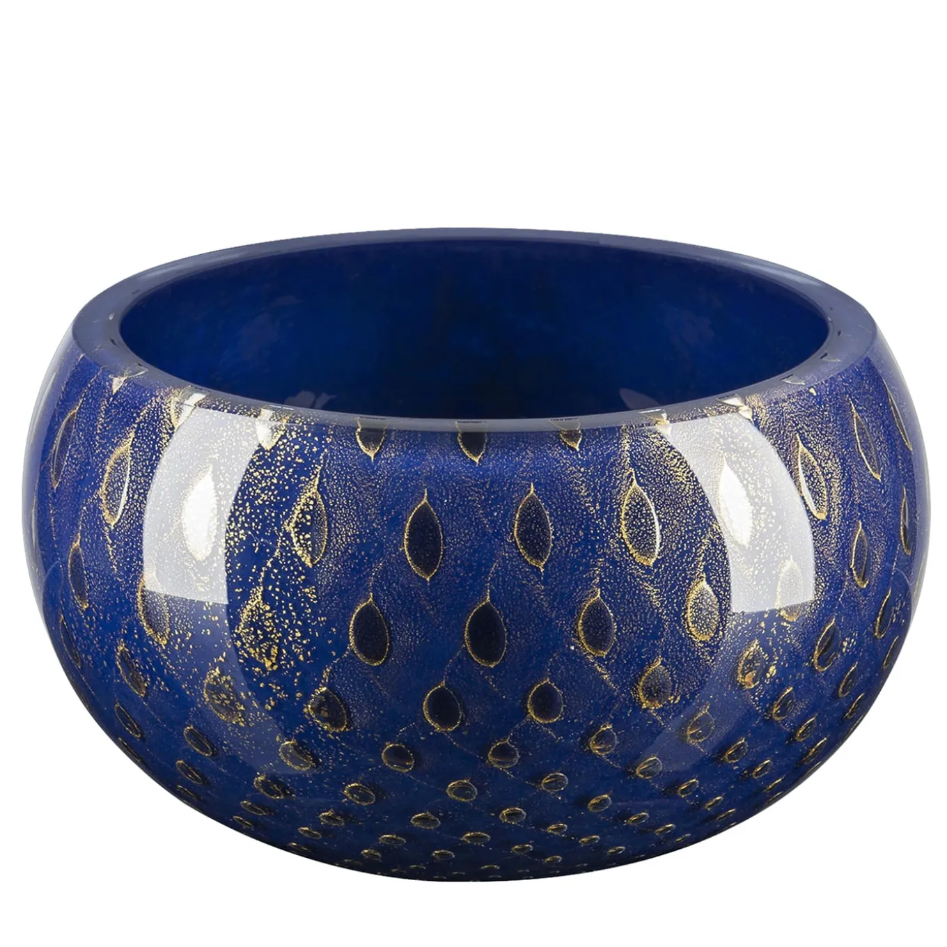 Mocenigo Gold & Blue Decorative Bowl
