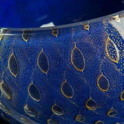 Mocenigo Gold & Blue Decorative Bowl
