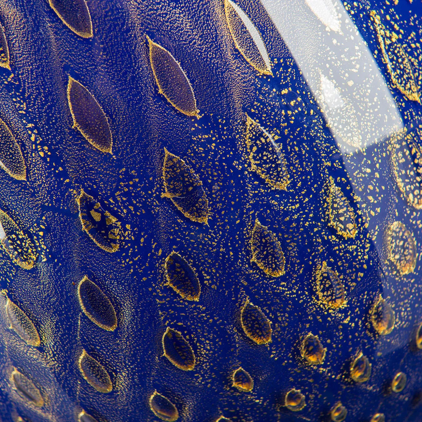 Mocenigo Oval Blue Vase