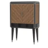 Mocha Eucalyptus Wood Bar Cabinet from Studio Privé Collection