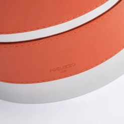 Modigliani Insulated Spritz Orange Ice Bucket with Ice Tongs