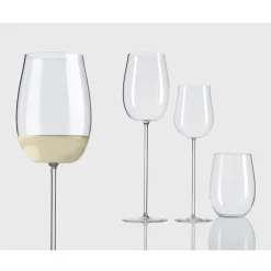Modigliani Red & White Wine Glasses