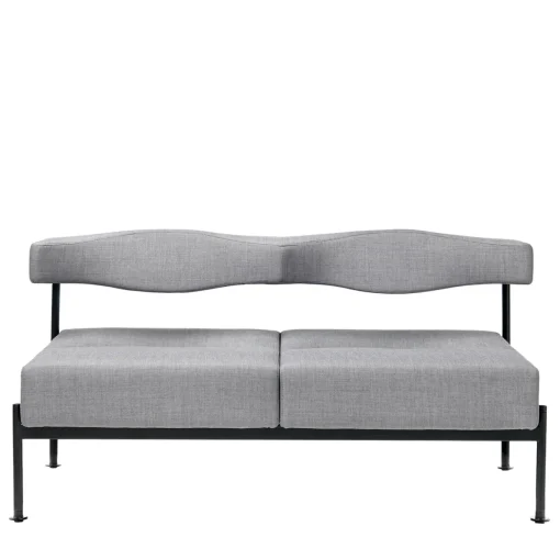 Momo Grey Sofa Two Seater