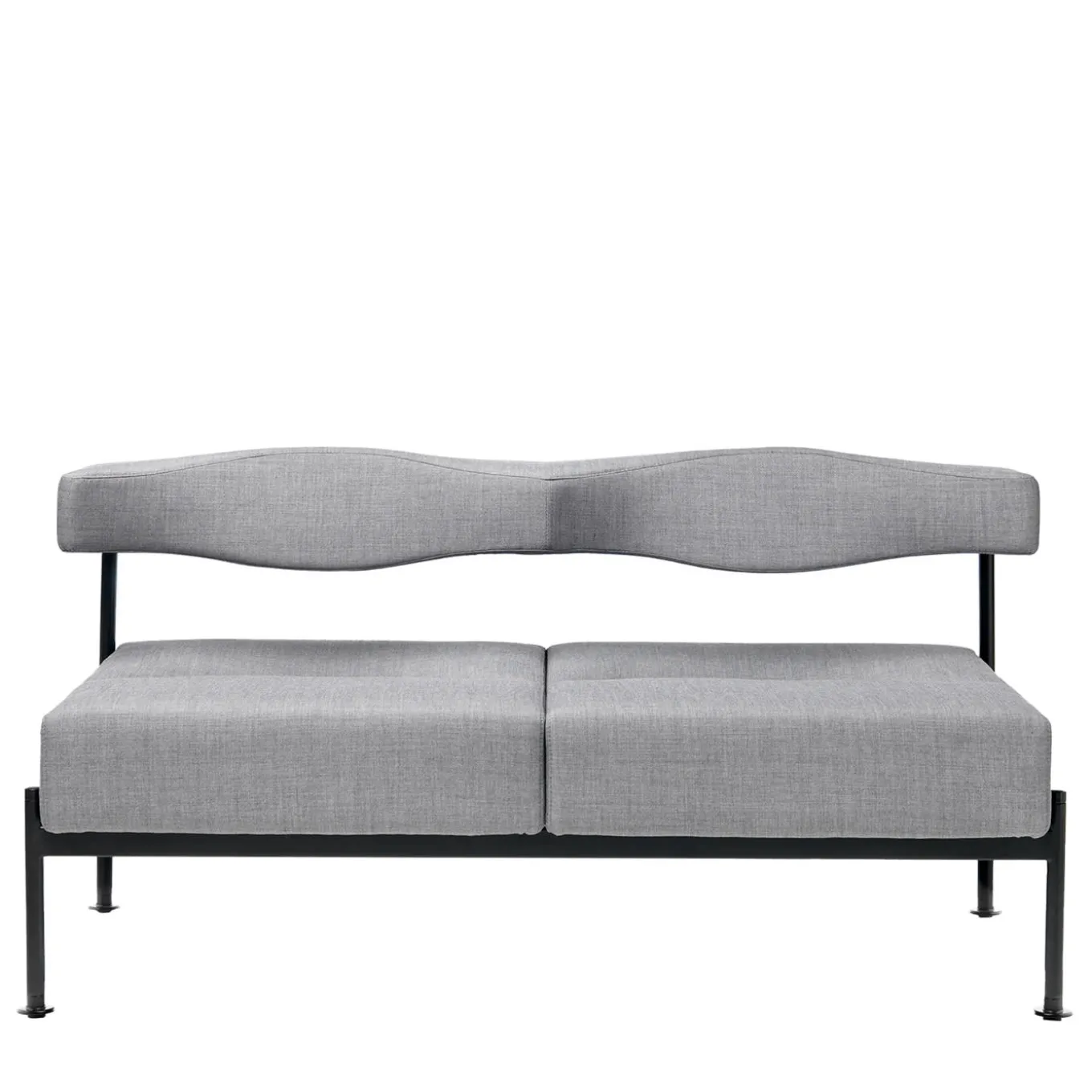 Momo Grey Sofa Two Seater