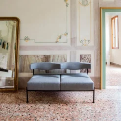 Momo Grey Sofa Two Seater