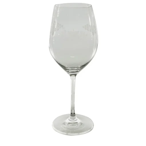 Monaco Set of 6 Etched Stem Glasses
