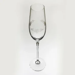 Monaco Set of 6 Etched Stem Glasses