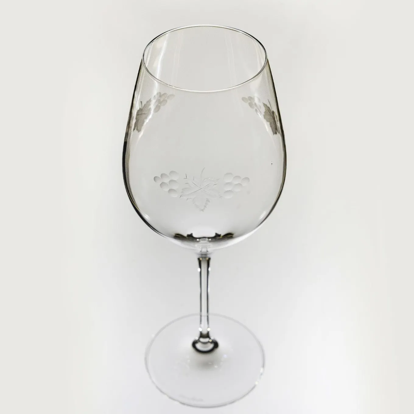 Monaco Set of 6 Etched Transparent Flutes #1