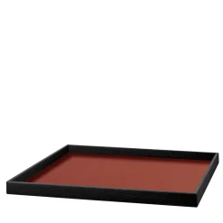 Mondo Bordeaux Leather Tray