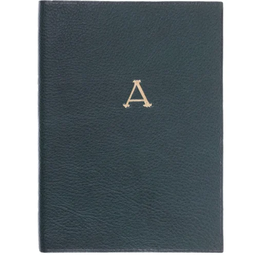 Monogramma Leather Notebook