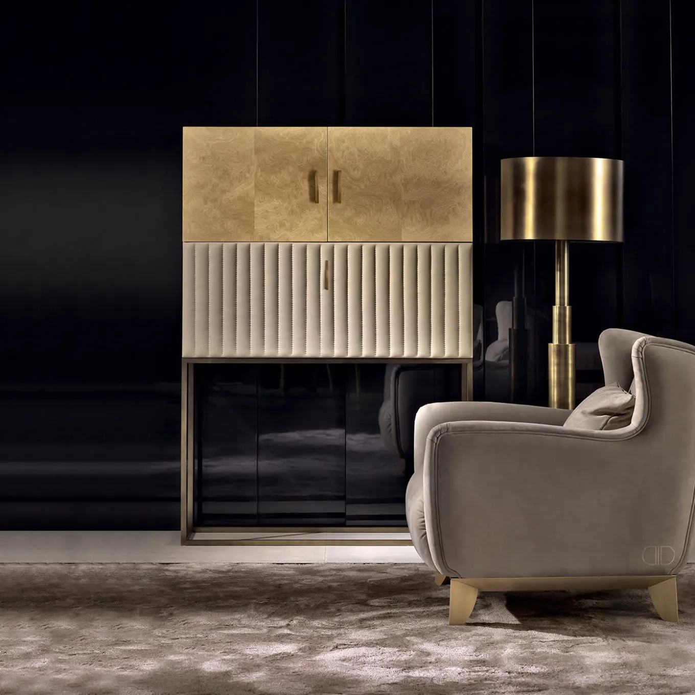 Monsieur Bar Cabinet by Dainellistudio