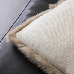 Montreal Double-Sided White Cushion