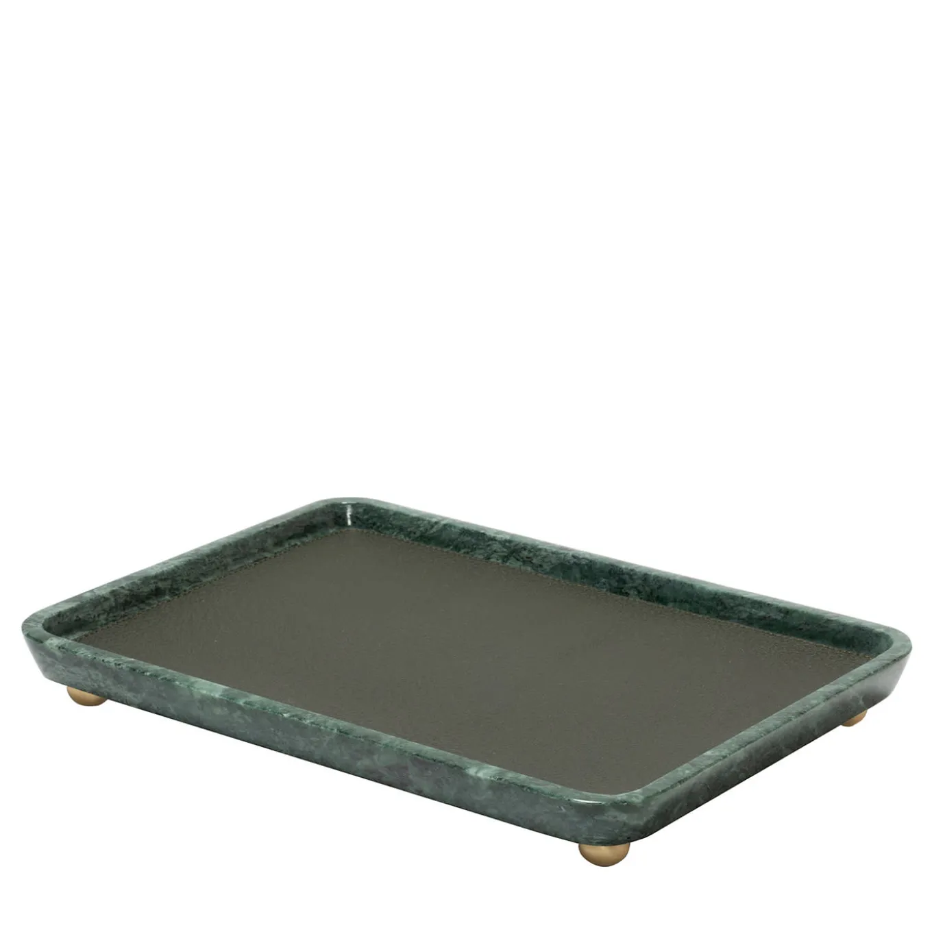 Monza Leather & Marble Rectangular Large Valet Trays #2