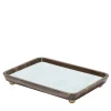 Monza Leather & Marble Rectangular Medium Valet Trays #3