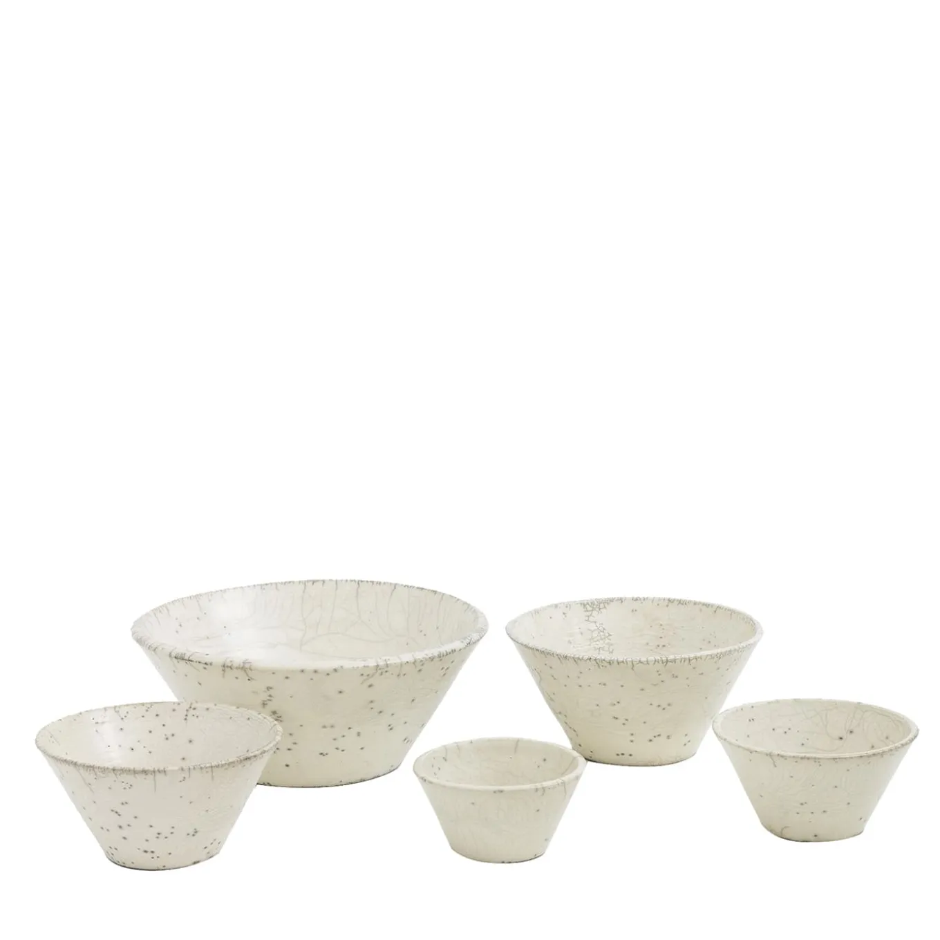 Moon Set of 5 Bowls
