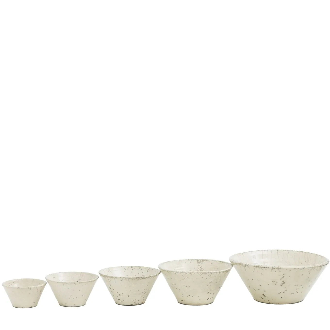 Moon Set of 5 Bowls
