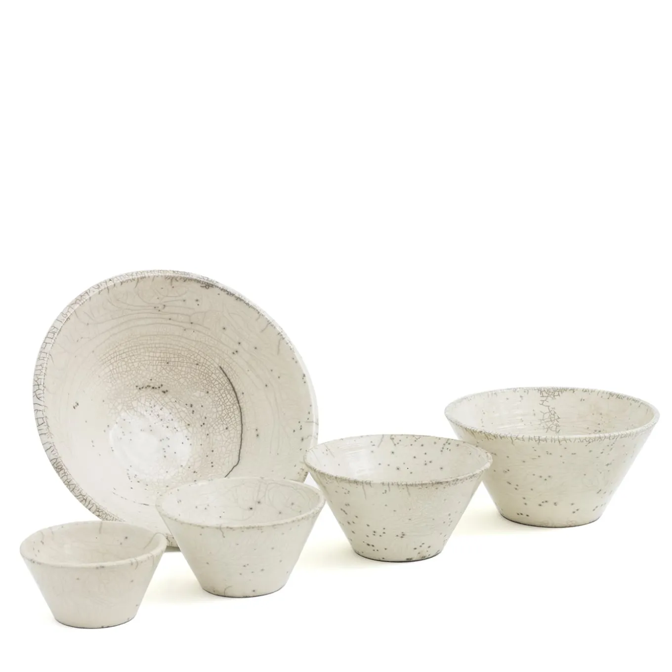 Moon Set of 5 Bowls