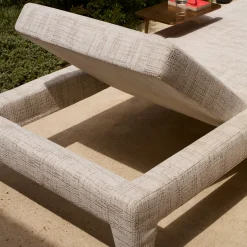 Moonlight Soft Fabric Sun Lounger by Paola Navone Otto Studio