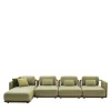 Moorea Magnetic Modular Citron Outdoor Sofa