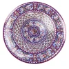 Moorish Gold Round Decorative Plate