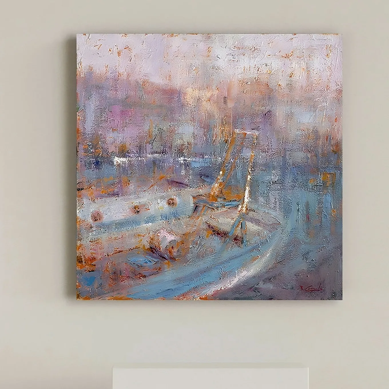 Morning at the Sea Painting by Renato Criscuolo